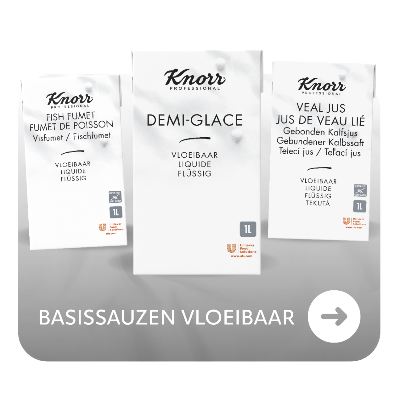 Knorr Professional Basisssauzen vloeibaar